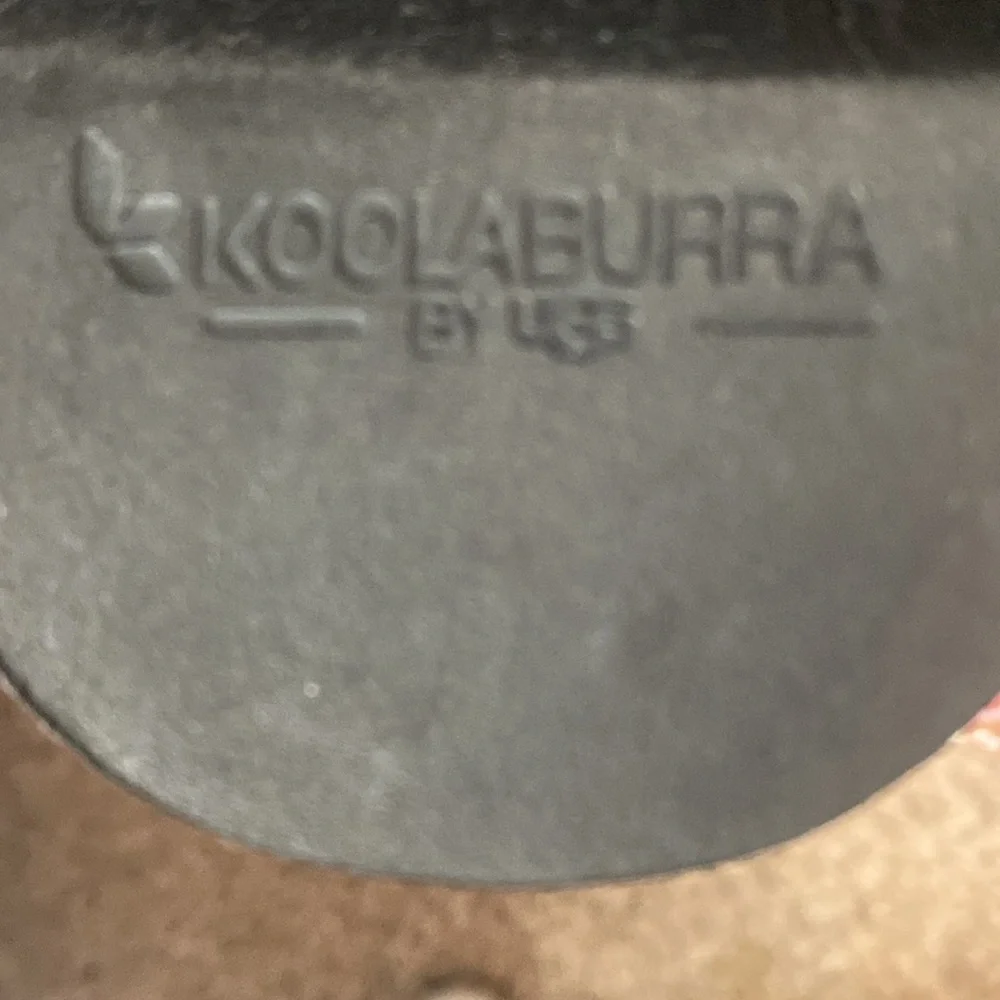 Koolaburra by Ugg Fuzz'd Out Adjustable Slingback Slipper/Sandal- Sz 9